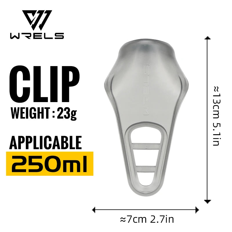 WRELS Handheld Hydration Bottle – Lightweight BPA-Free Water Bottle for Running, Hiking, and Cycling
