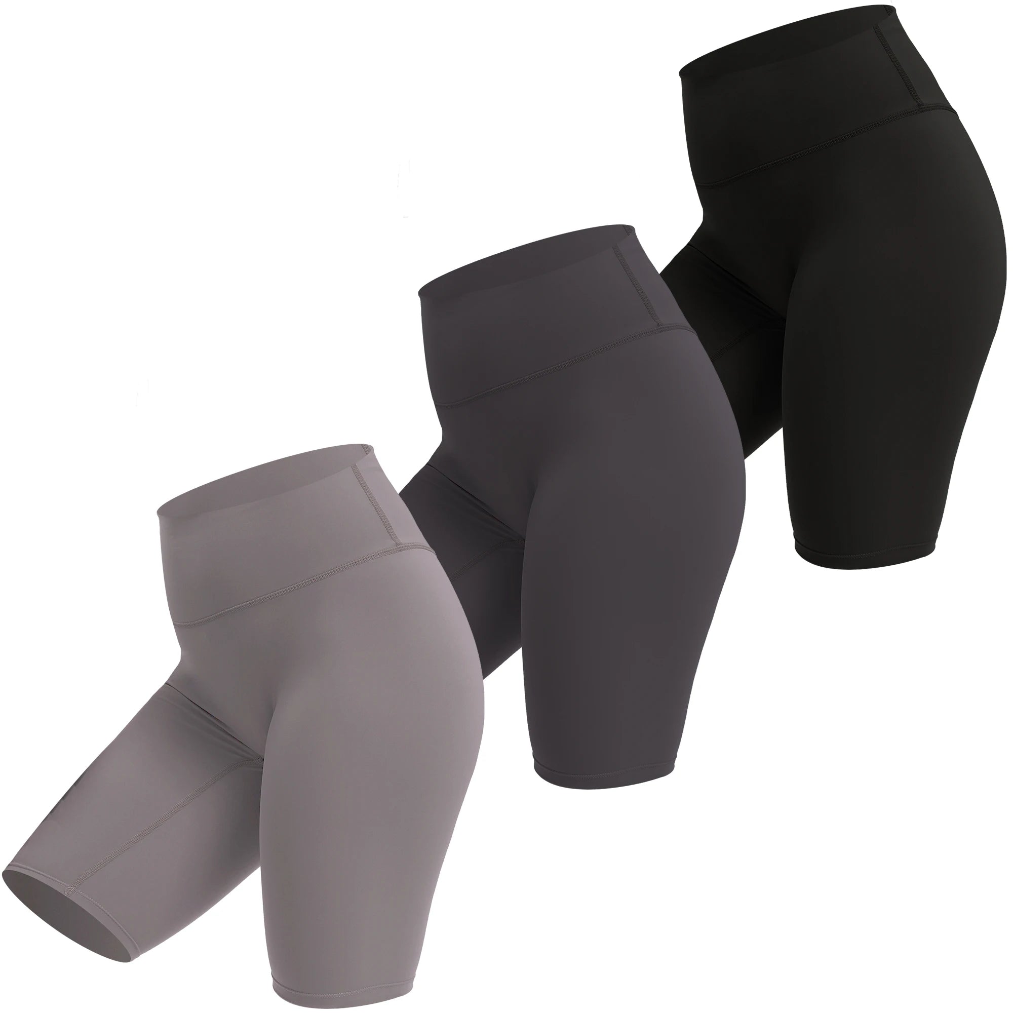 Women’s High-Waist Quick-Dry Running Shorts – Slim Fit, Breathable, Back Pocket