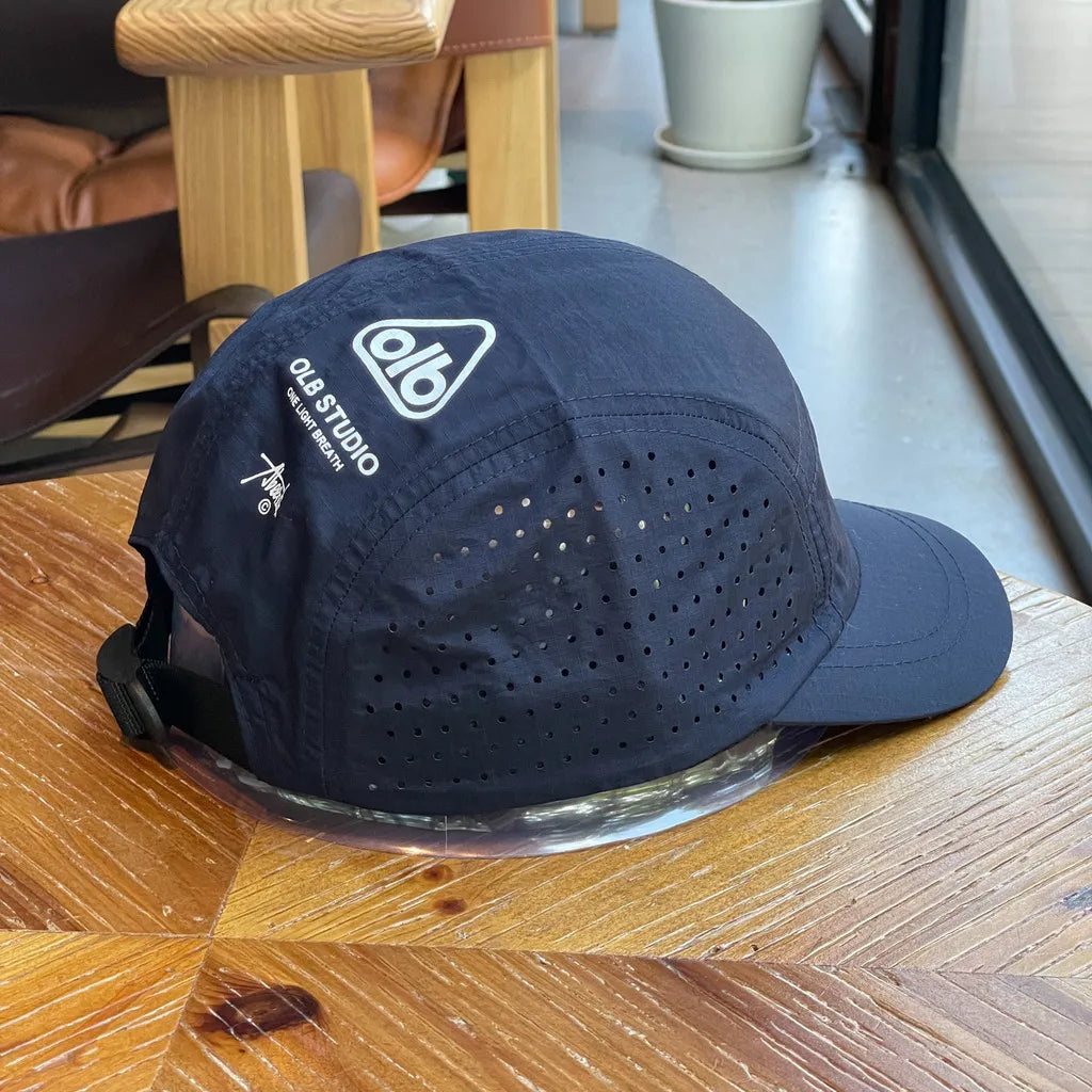 Short Brim Quick Dry Mesh Baseball Cap Lightweight UV Protection Outdoor