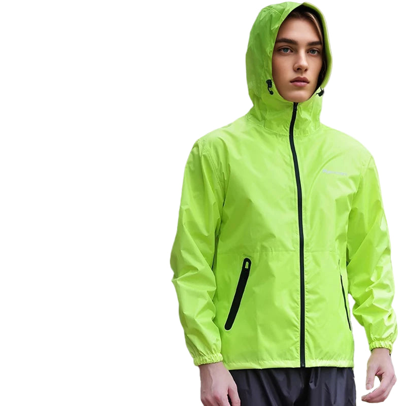 Waterproof Hiking Jacket & Rain Pants for Men and Women – Trekking, Climbing, Cycling, Travel