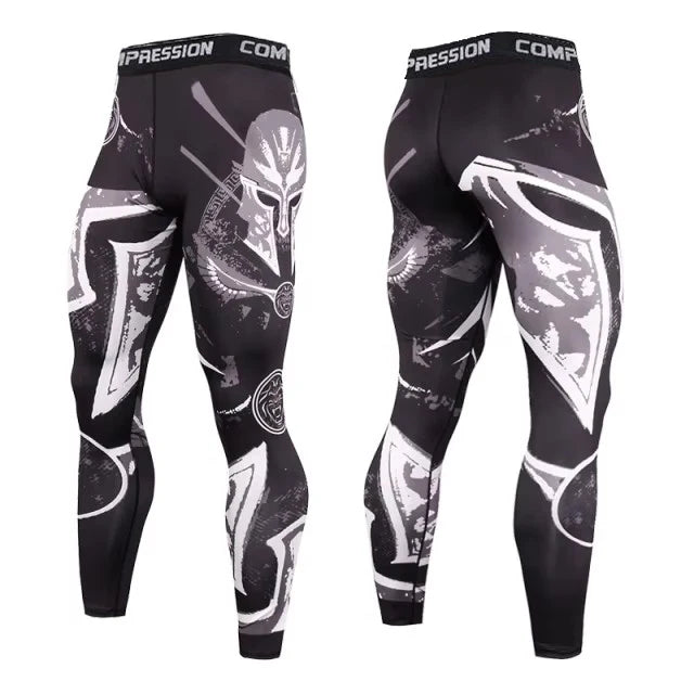 Men’s Compression Pants Sportswear Training Leggings Gym Tights