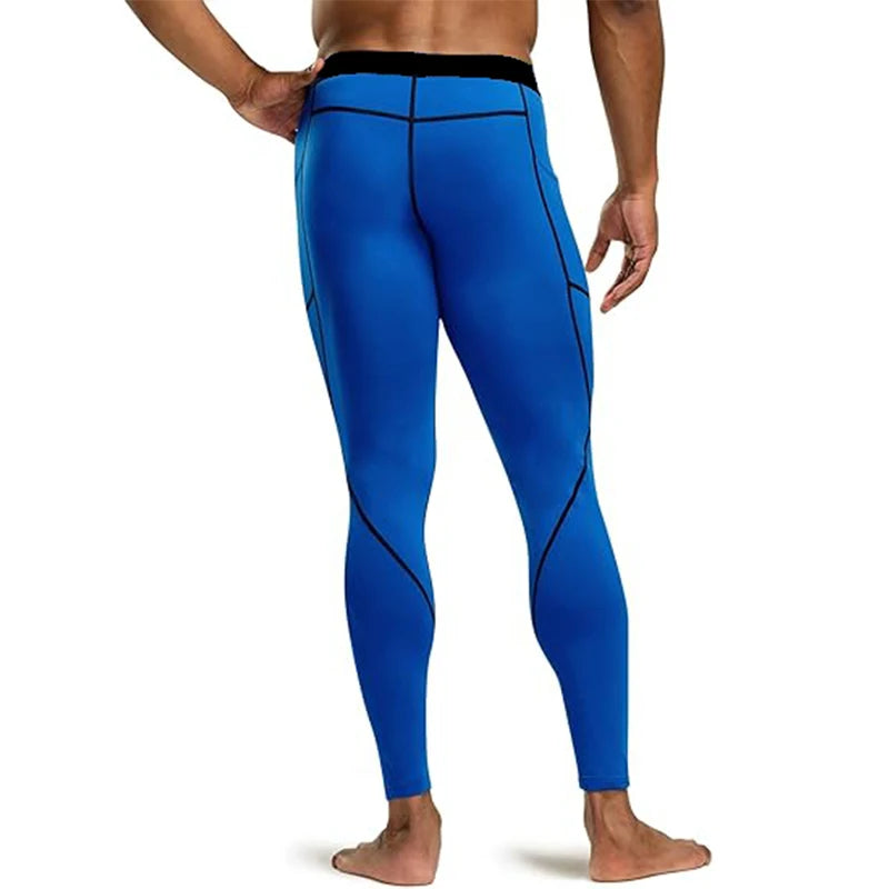 Men’s Quick Dry Compression Running Leggings Gym Training Sports Tights