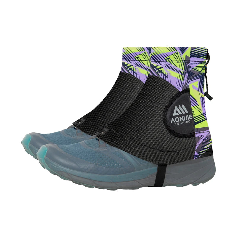 AONIJIE E4421 Reflective Trail Running Gaiters Sandproof Protective Shoe Covers