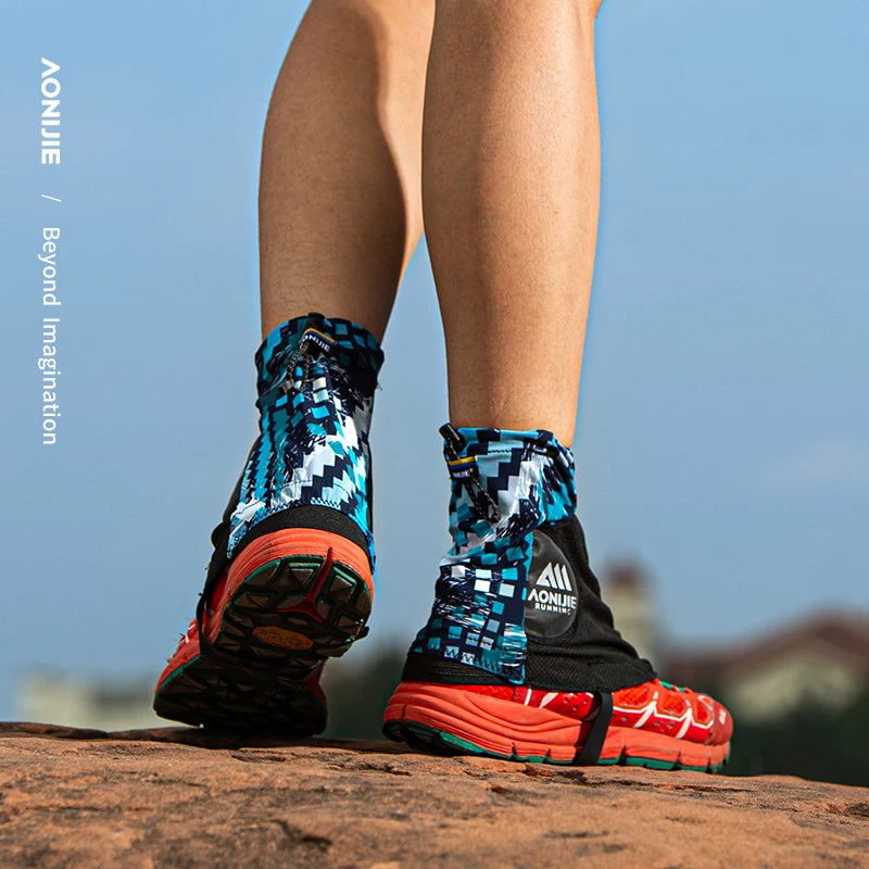 AONIJIE E4421 Reflective Trail Running Gaiters Sandproof Protective Shoe Covers