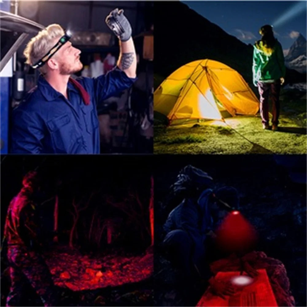 SOFIRN H25LR LED 90 High CRI Rechargeable Headlamp – Bright White & Deep Red Light