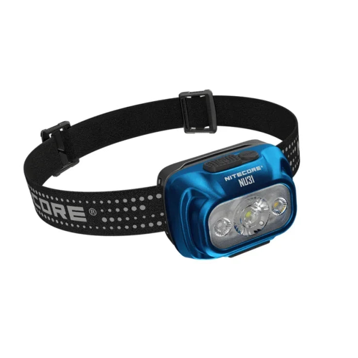 NITECORE NU31 Rechargeable Headlamp – 550 Lumens, Triple Output, Lightweight USB-C Headlight