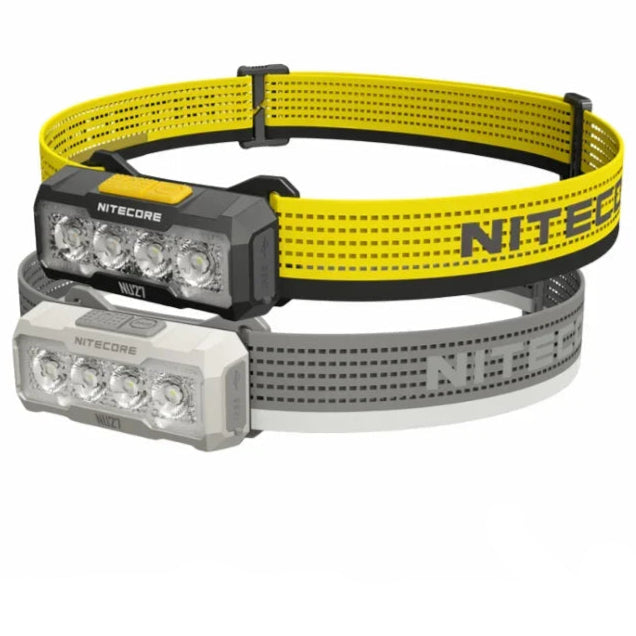NITECORE NU27 Rechargeable Headlamp – 600 Lumens Triple Colour Output Lightweight Torch