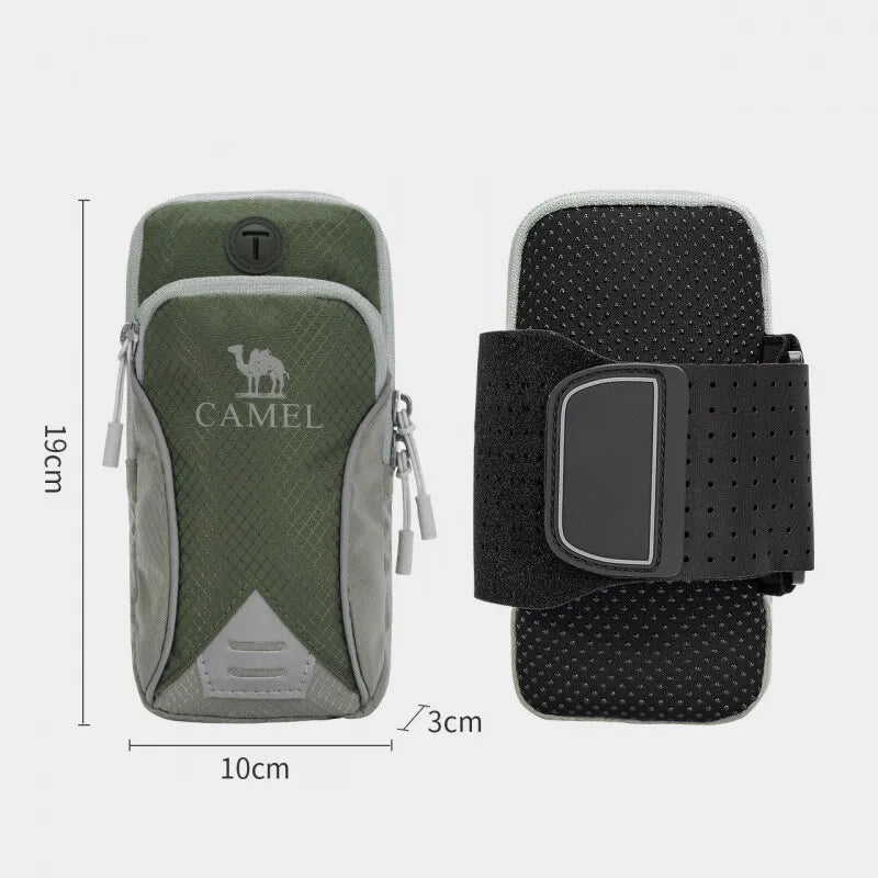 GOLDEN CAMEL Running Arm Bag – Lightweight Phone Holder for Running, Hiking, and Cycling