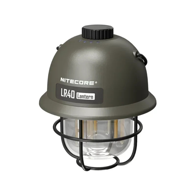 NITECORE LR40 USB-C Rechargeable Camping Lantern – 100 Lumens, 65hr Runtime
