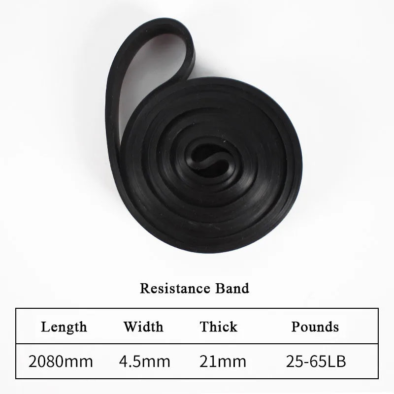 Heavy Duty Resistance Band, Pull-Up Assist and Pilates Fitness for Runners, Cyclists and Gym Goers