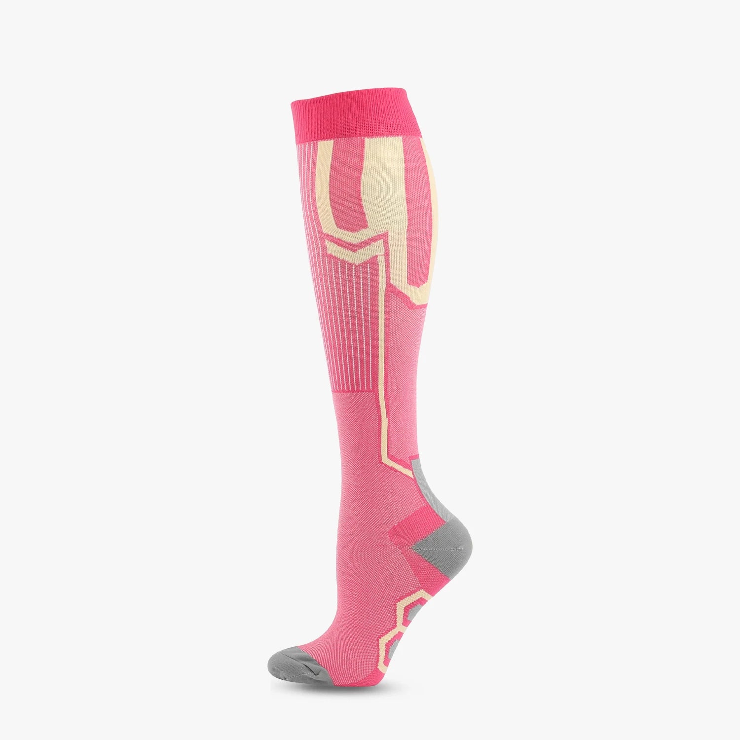Men’s Compression Sports Socks for Running Cycling Football & Circulation Support