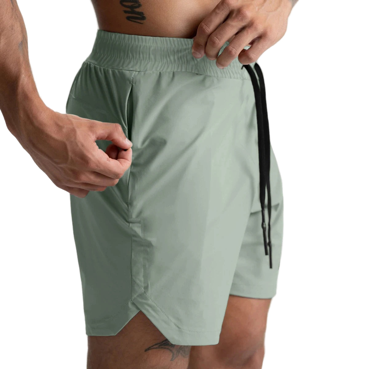 Men’s Quick-Dry Running Shorts – Lightweight Woven Fitness Gym Sports Shorts 2024