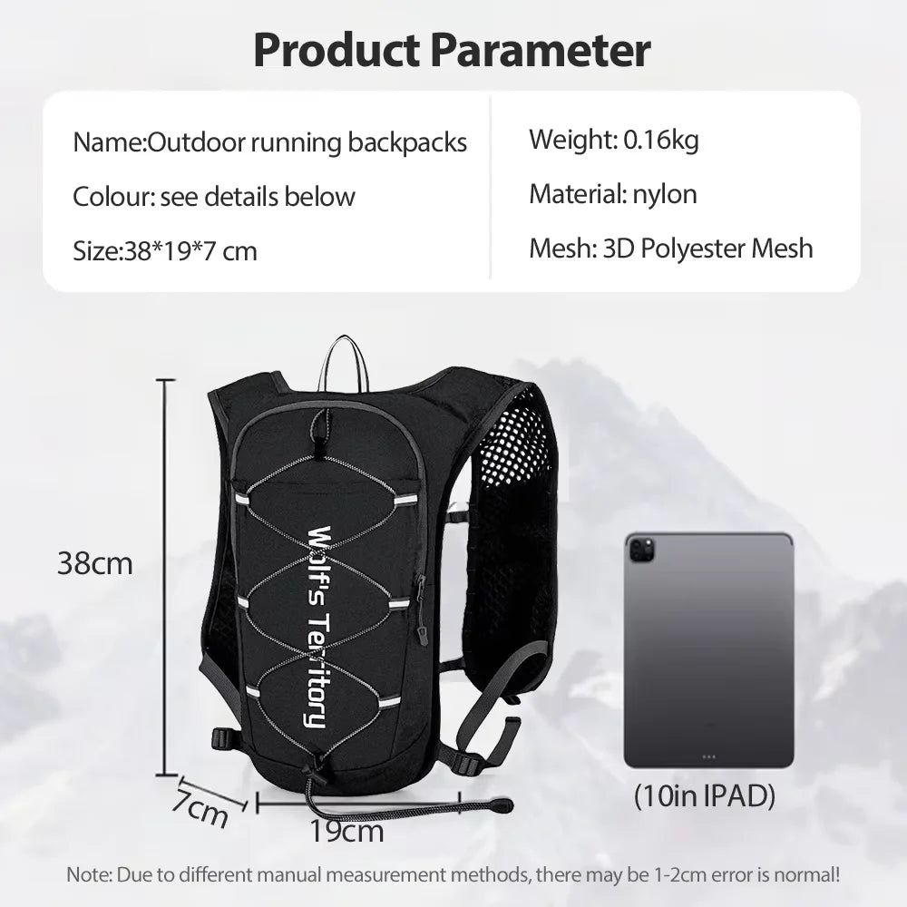NEWBOLER Ultralight Trail Running Hydration Vest Backpack
