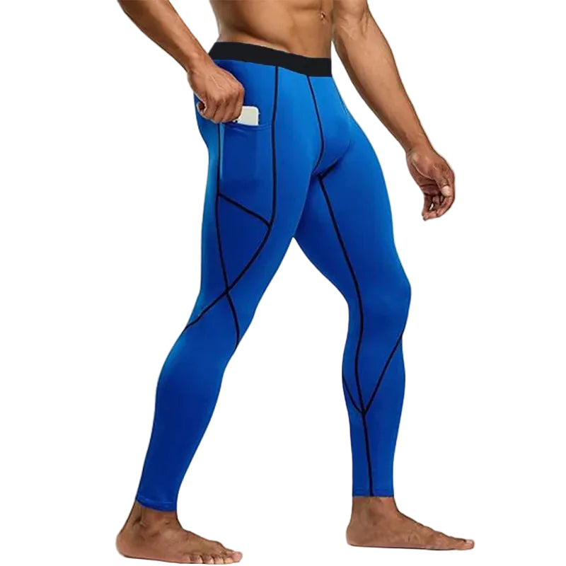 Men’s Quick Dry Compression Running Leggings Gym Training Sports Tights