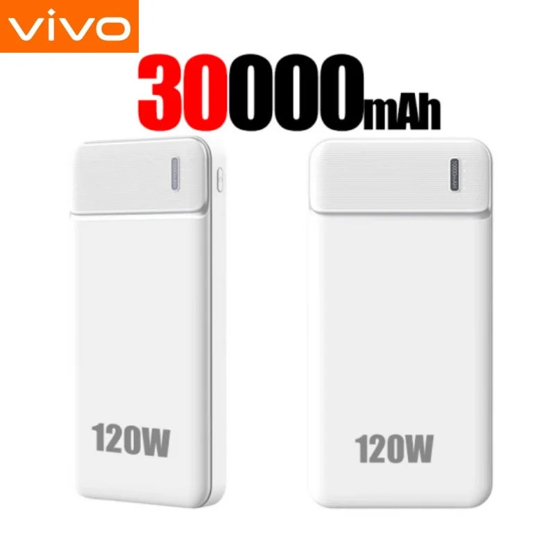 VIVO 120W Power Bank 50000mAh Fast Charging Portable Charger with Digital Display