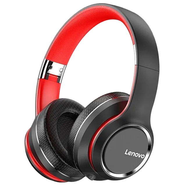 LENOVO HD200 Bluetooth Over-Ear Headphones – Foldable HiFi Gaming Headset with Noise Cancellation
