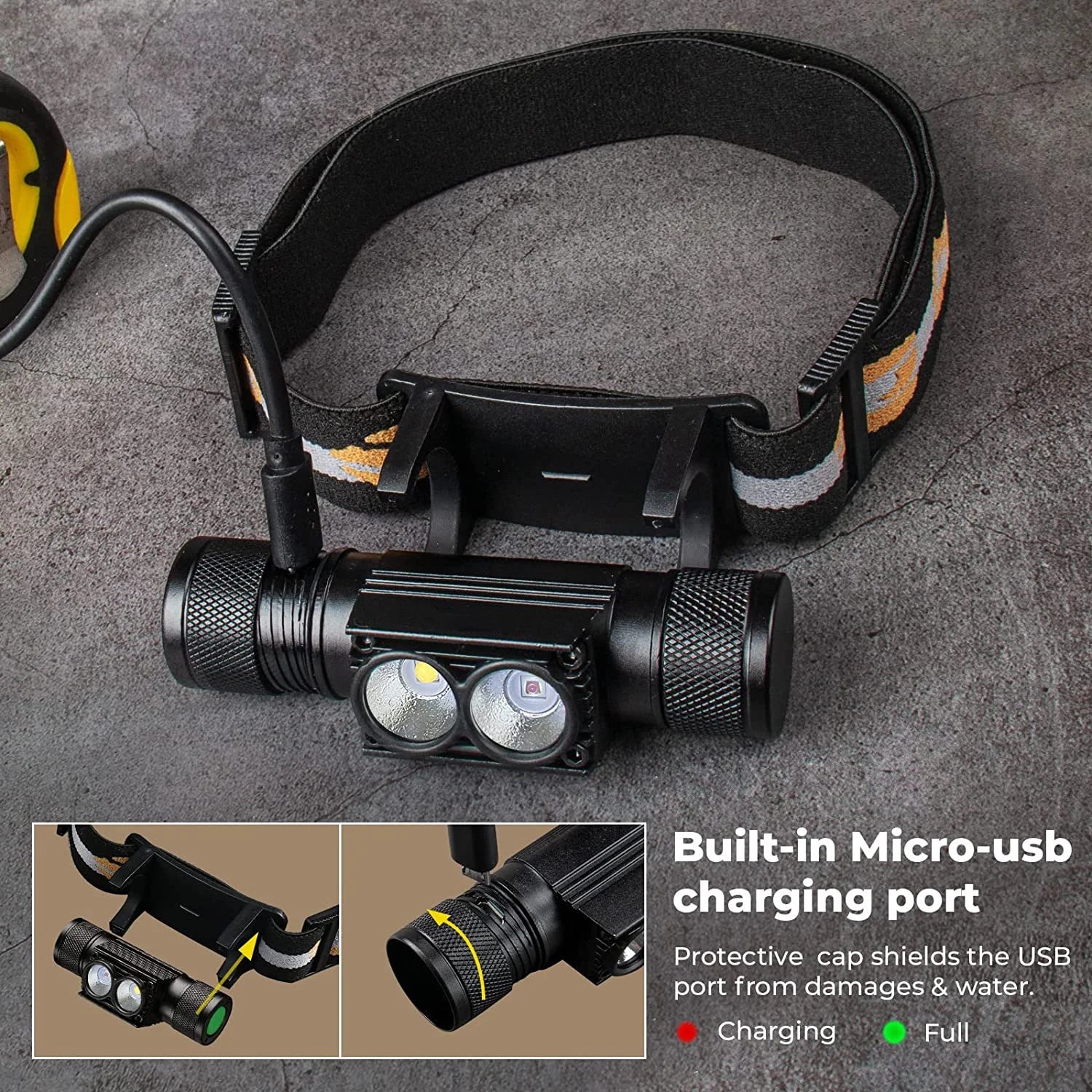 SOFIRN H25LR LED 90 High CRI Rechargeable Headlamp – Bright White & Deep Red Light