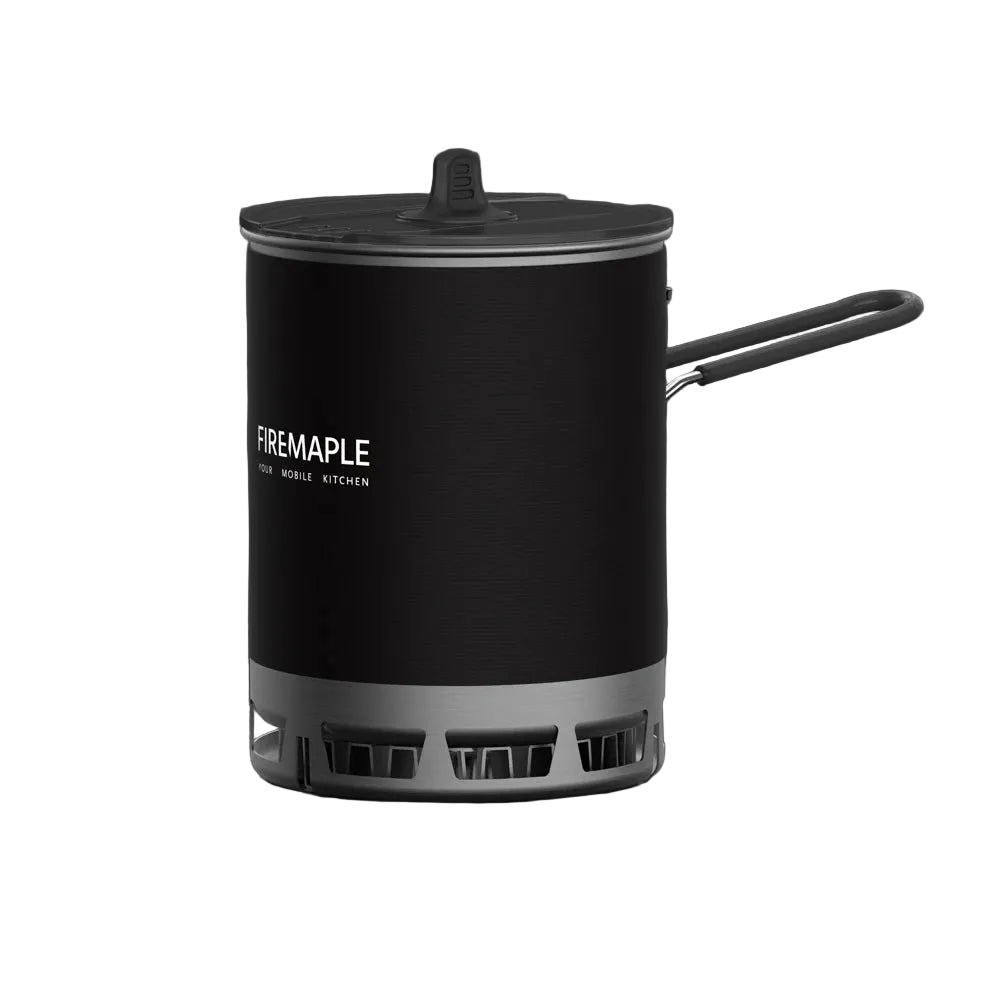 FIRE-MAPLE G3 Petrel Ultralight 600ml Heat Exchanger Camping Pot with Neoprene Sleeve