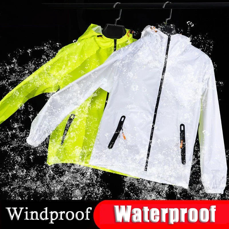 Waterproof Hiking Jacket & Rain Pants for Men and Women – Trekking, Climbing, Cycling, Travel