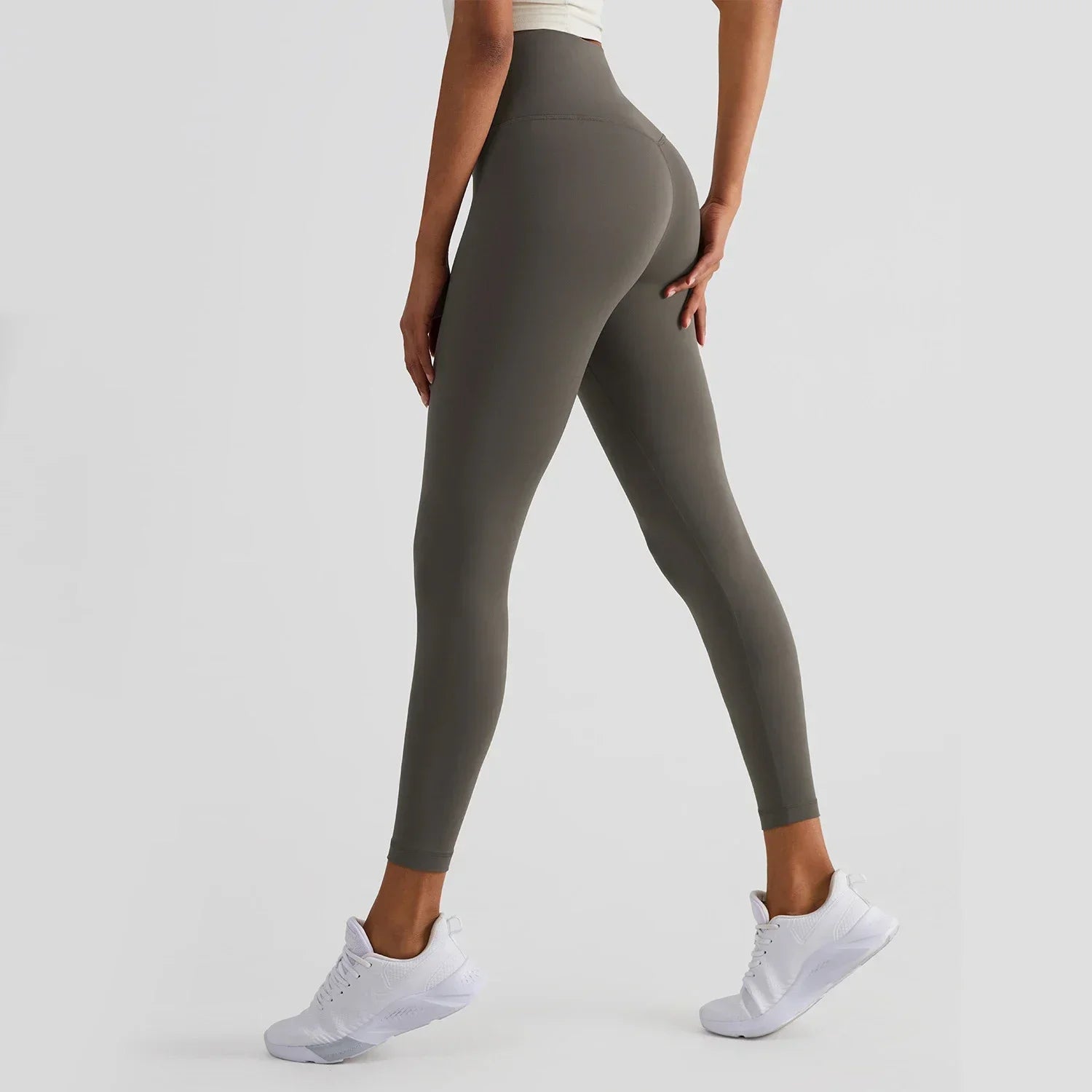 COZOK Full-Length Women’s Fitness Leggings – Running, Workout, Seam Pockets, High Comfort