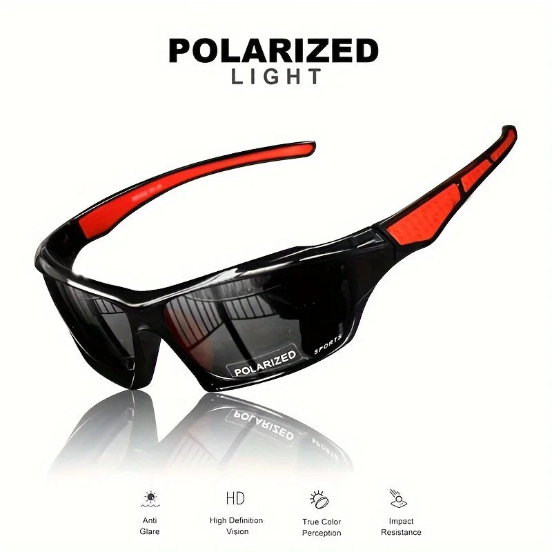 VEGUEROS Sports Polarized Sunglasses for Men – UV400 Cycling, Driving & Fishing Eyewear