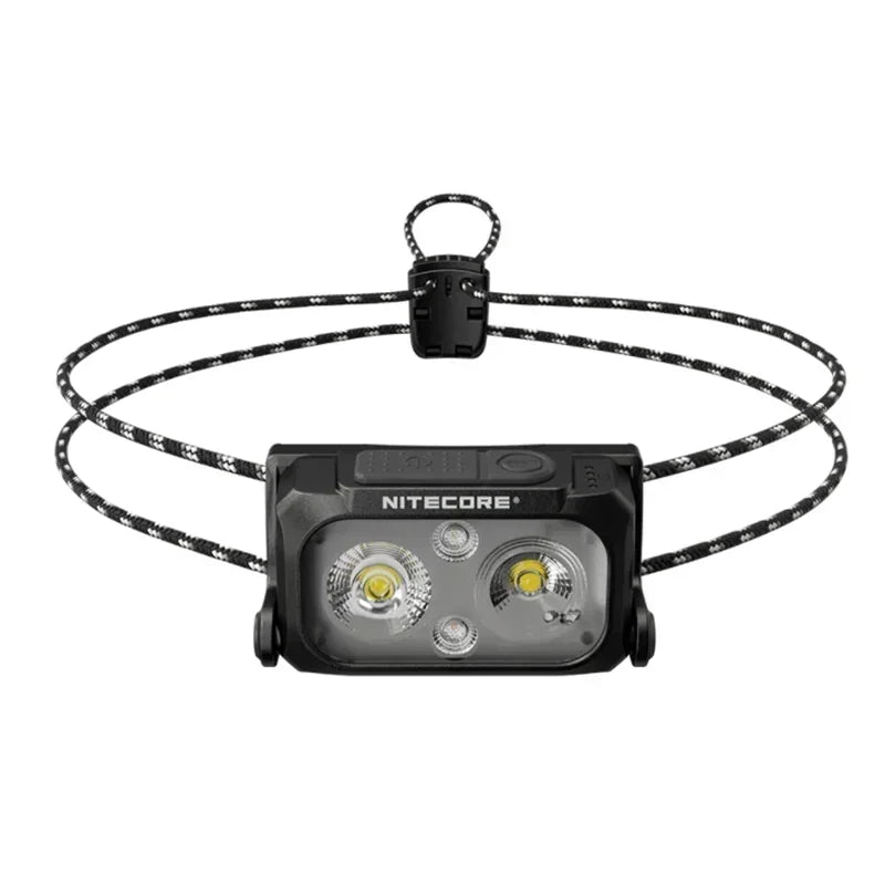 NITECORE NU25 V2 / NU25 UL Headlamp – 400 Lumens Dual Beam USB-C Rechargeable Headlight