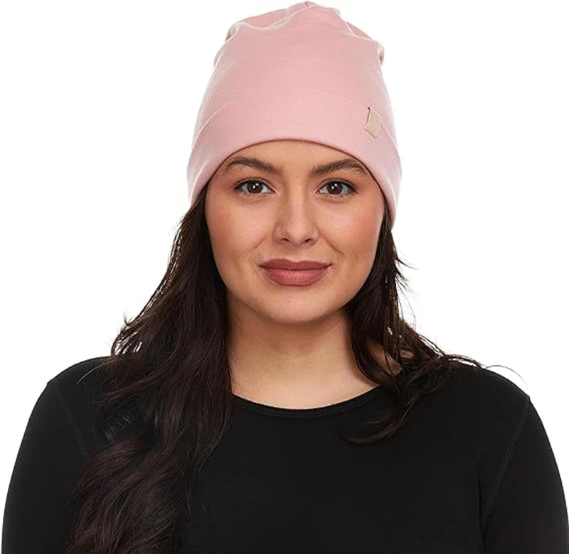 SERBEWAY Merino Wool Beanie Unisex Winter Hat for Running, Skiing & Outdoor Sports
