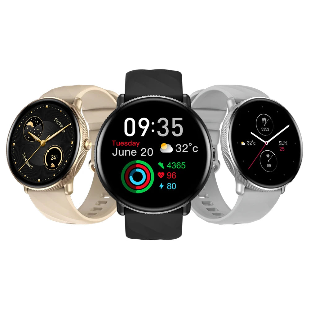 ZEBLAZE GTR 3 Pro AMOLED Fitness Smartwatch with Voice Calling for Runners