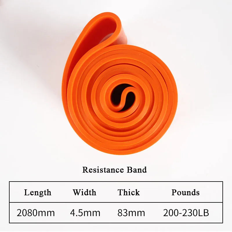 Heavy Duty Resistance Band, Pull-Up Assist and Pilates Fitness for Runners, Cyclists and Gym Goers