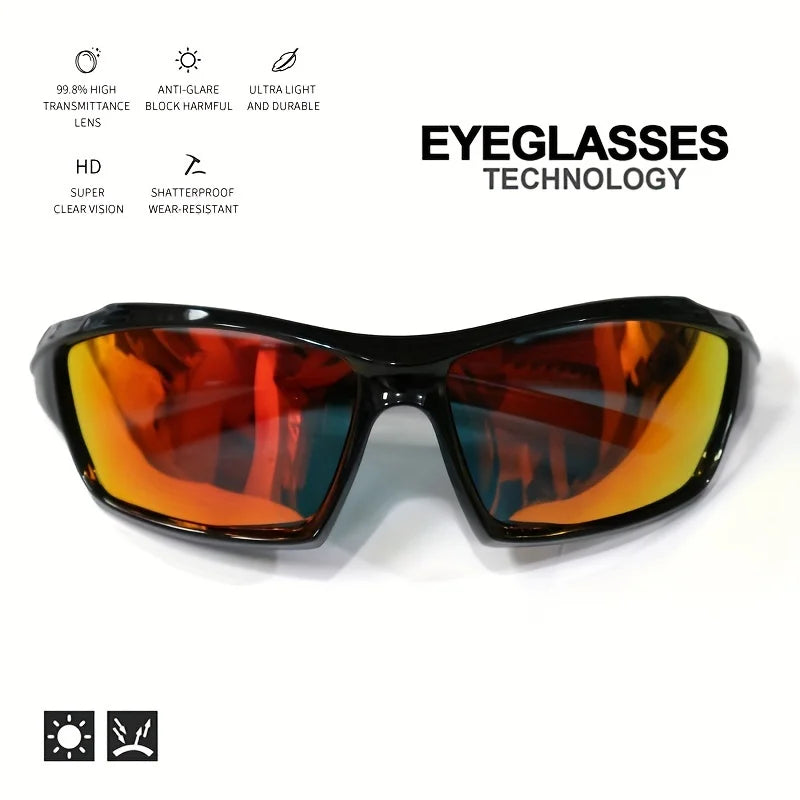 VEGUEROS Sports Polarized Sunglasses for Men – UV400 Cycling, Driving & Fishing Eyewear