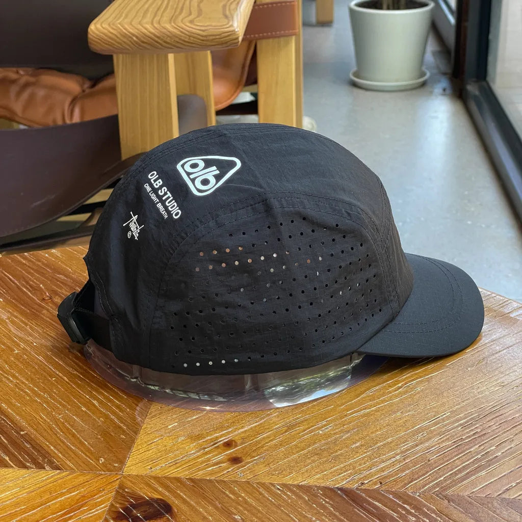 Short Brim Quick Dry Mesh Baseball Cap Lightweight UV Protection Outdoor