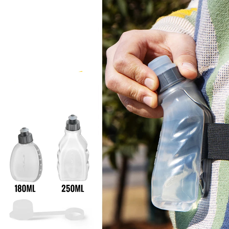 WRELS Handheld Hydration Bottle – Lightweight BPA-Free Water Bottle for Running, Hiking, and Cycling