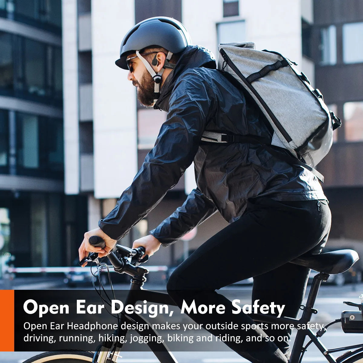 STARSKY PARAMITA Bone Conduction Bluetooth Headphones – Wireless Open-Ear Sports Headset