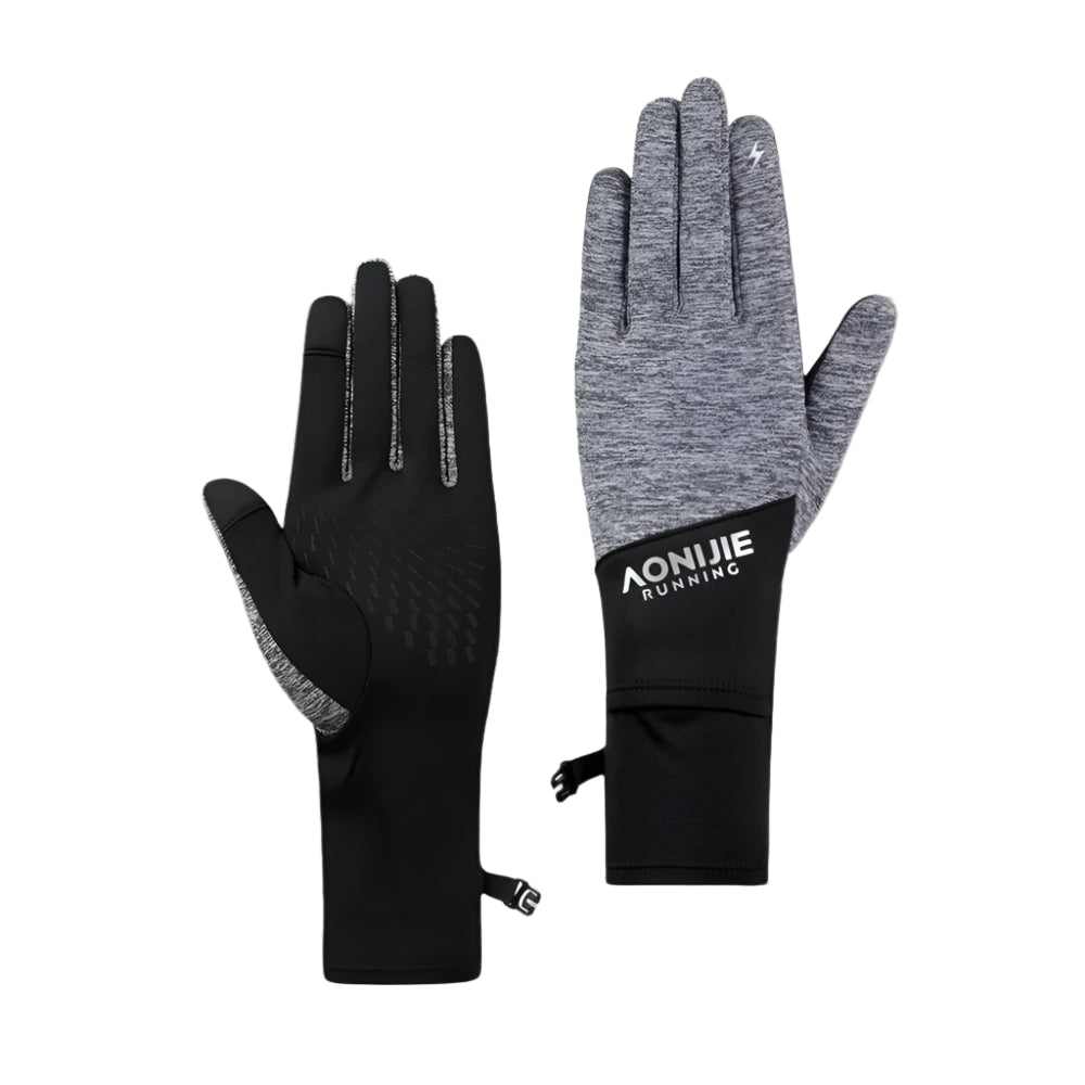 AONIJIE M61 Trail Running Gloves – Lightweight, Breathable Design with Watch Visibility Hole