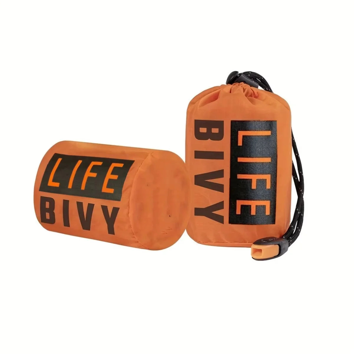 Compact Emergency Thermal Sleeping Bag Waterproof Mylar Survival Bivy