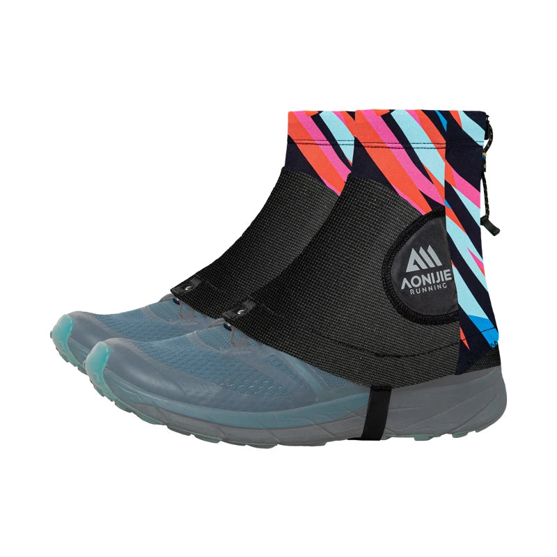 AONIJIE E4421 Reflective Trail Running Gaiters Sandproof Protective Shoe Covers
