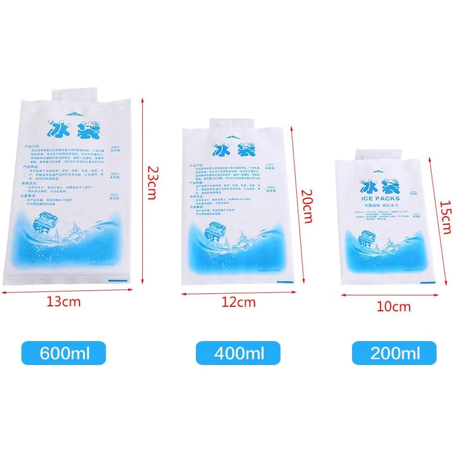 Reusable Gel Ice Packs Hot & Cold Compress for Pain Relief and Cooling 10pcs