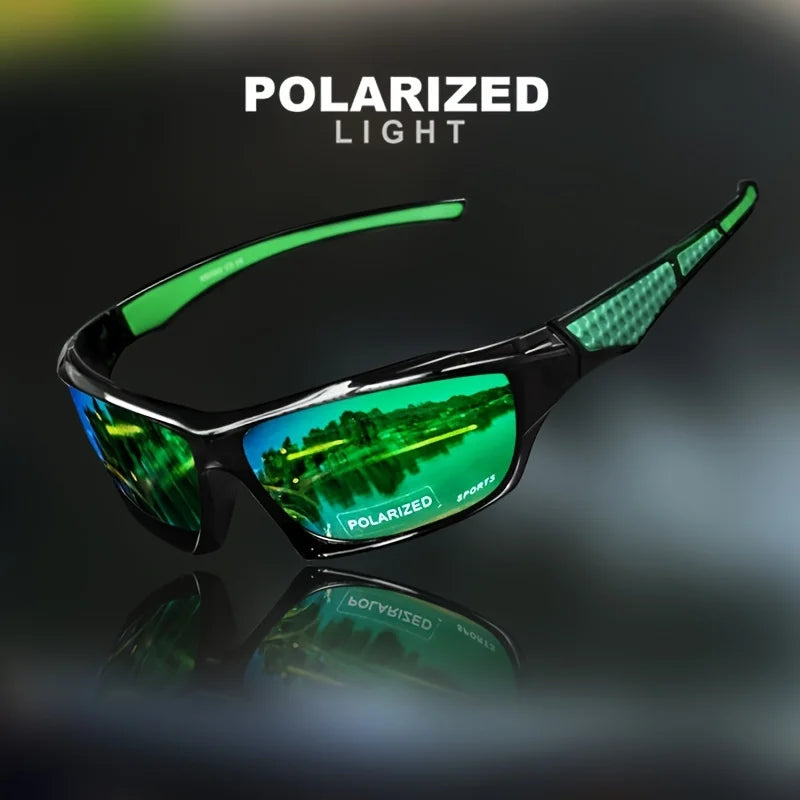 VEGUEROS Sports Polarized Sunglasses for Men – UV400 Cycling, Driving & Fishing Eyewear