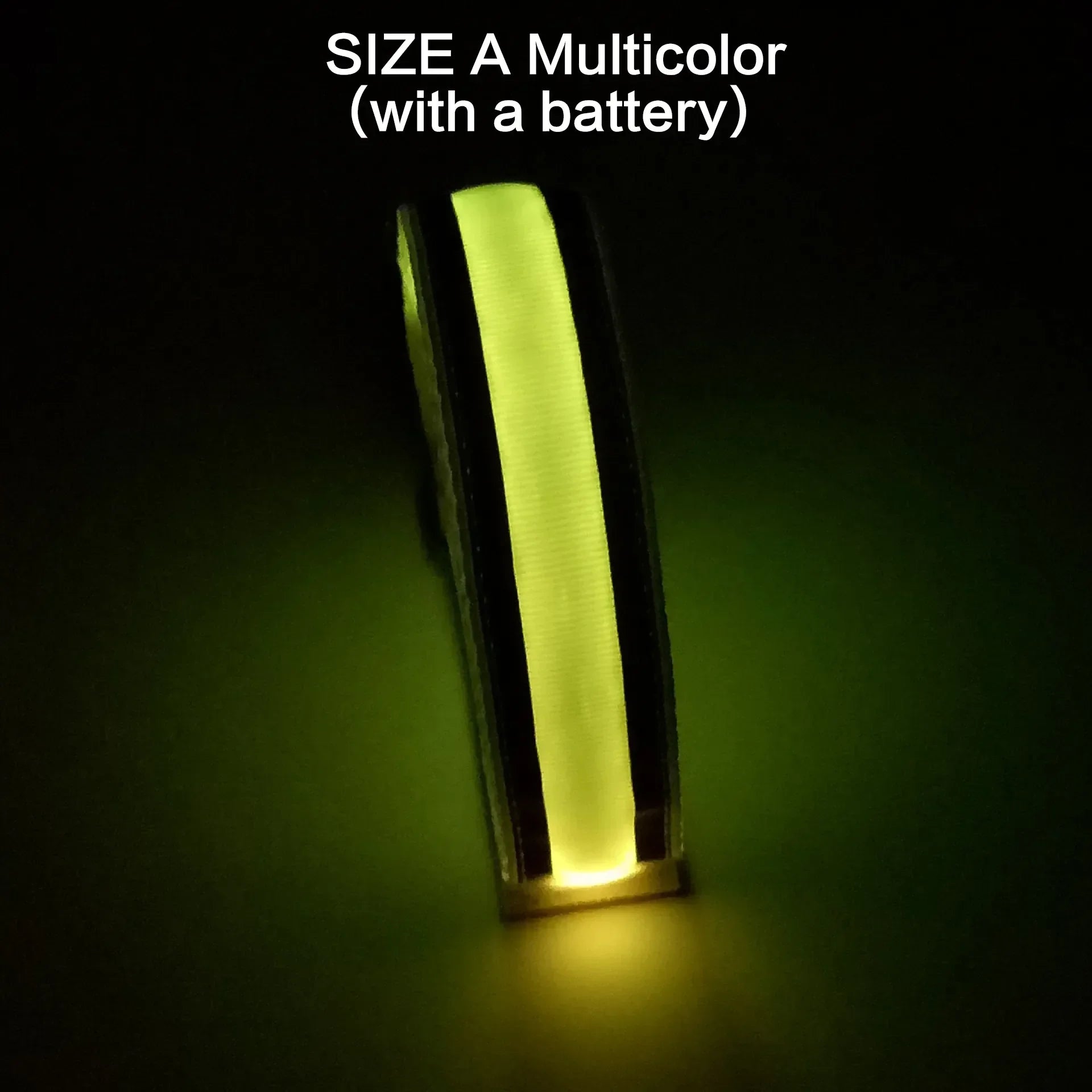 LED Reflective Armband | USB Rechargeable Safety Light Band for Night Running, Cycling, Walking