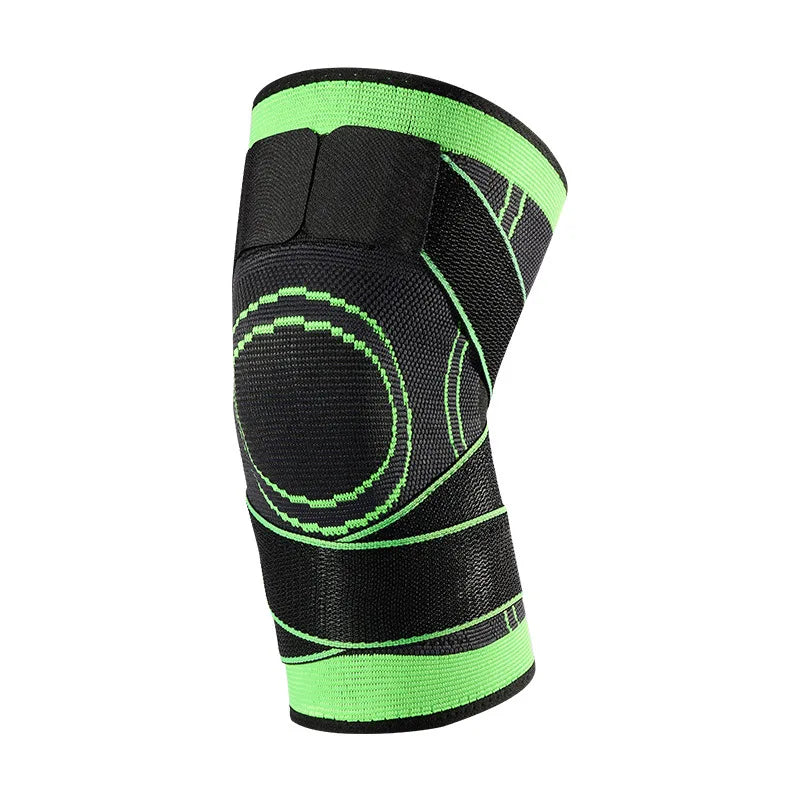 2-Pack Knee Compression Sleeves with Adjustable Straps | Support for Running and Sports