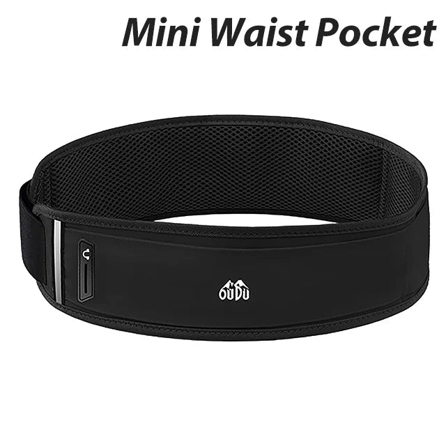 NEWBOLER Running Waist Bag Sports Fanny Pack Adjustable Belt Bag