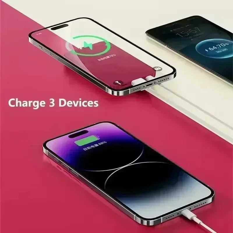 VIVO Magnetic Power Bank 50000mAh Wireless Fast Charger PD 22.5W with Display