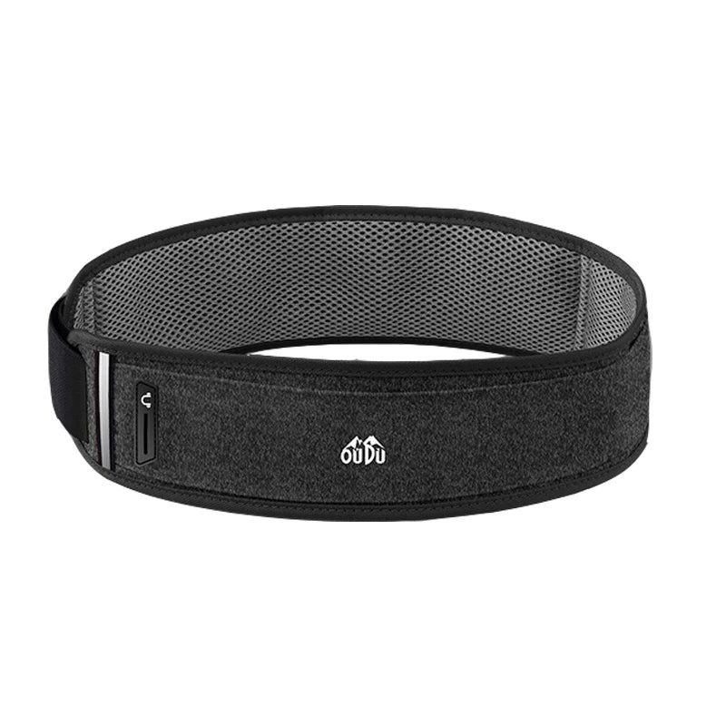 Running Belt Bag with Water Bottle Pocket | Reflective Waist Pack for Men & Women | QUESHARK