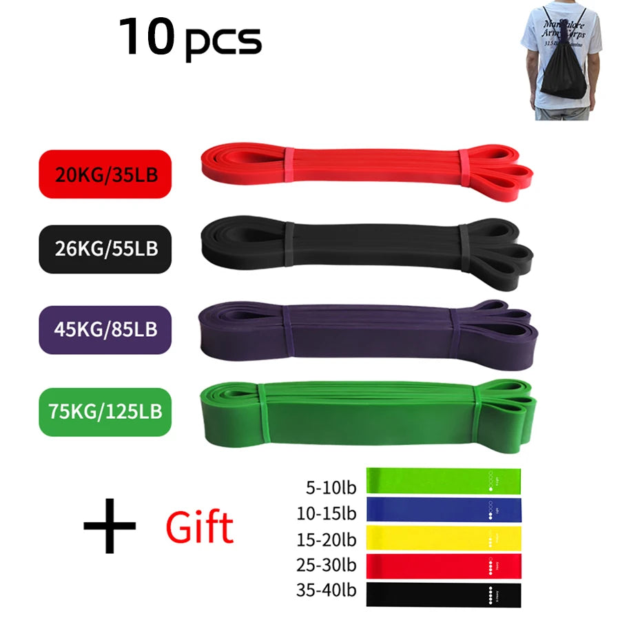 Heavy Duty Latex Resistance Band – Strength, Pilates & Fitness Training