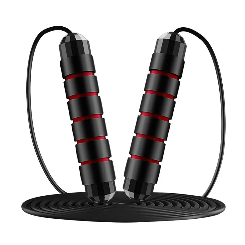 Weighted Wire Jump Rope for Adults | High-Speed Cardio and Strength Training