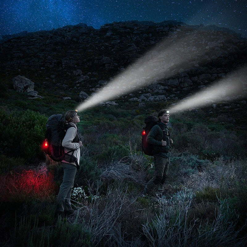 NATUREHIKE High Waterproof Headlamp – 300 Lumen LED Headlight for Hiking, Running & Climbing