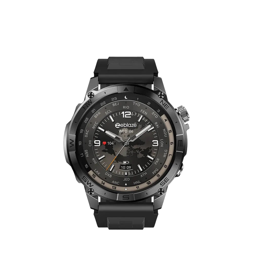 ZEBLAZE Stratos 2 Plus Smart Watch AMOLED GPS with Compass & Voice Calling