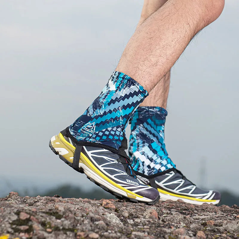 AONIJIE Hiking Ankle Gaiters – Sandproof Trail Running Shoe Covers