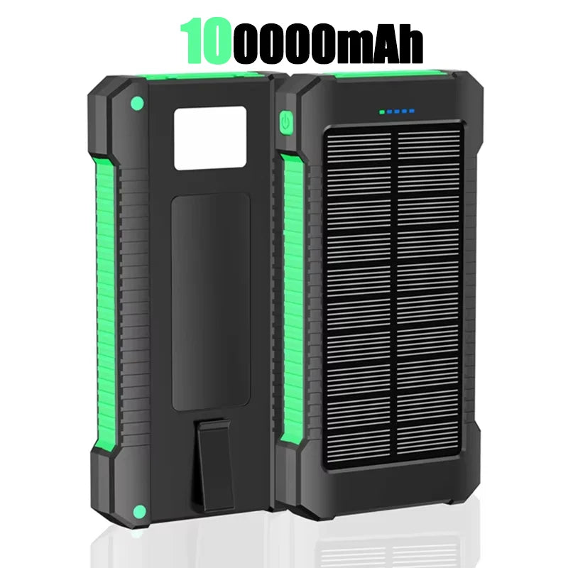LENOVO Solar Power Bank 50000mAh Outdoor Fast Charging Portable Charger