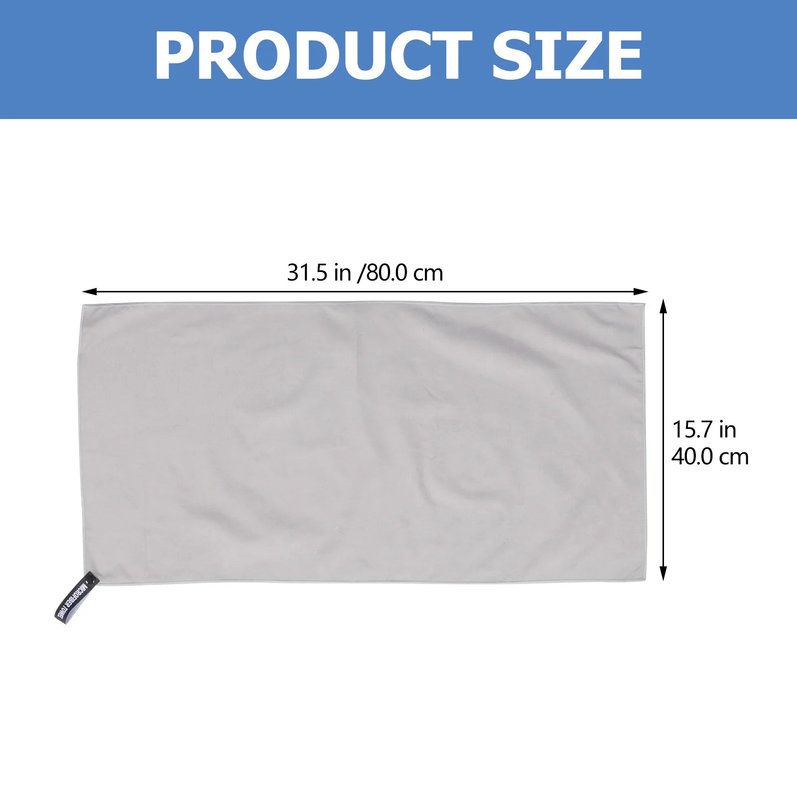 Quick-Drying Microfiber Sports Towel – Portable Gym & Workout Towel